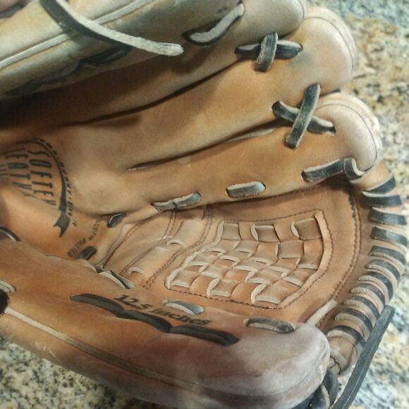 Rare Dudley Baseball Softball Spalding DSG5 12.5" Leather Left Hand Throw Glove - Picture 6 of 12
